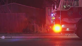 Man killed after crashing his car into fence on northside