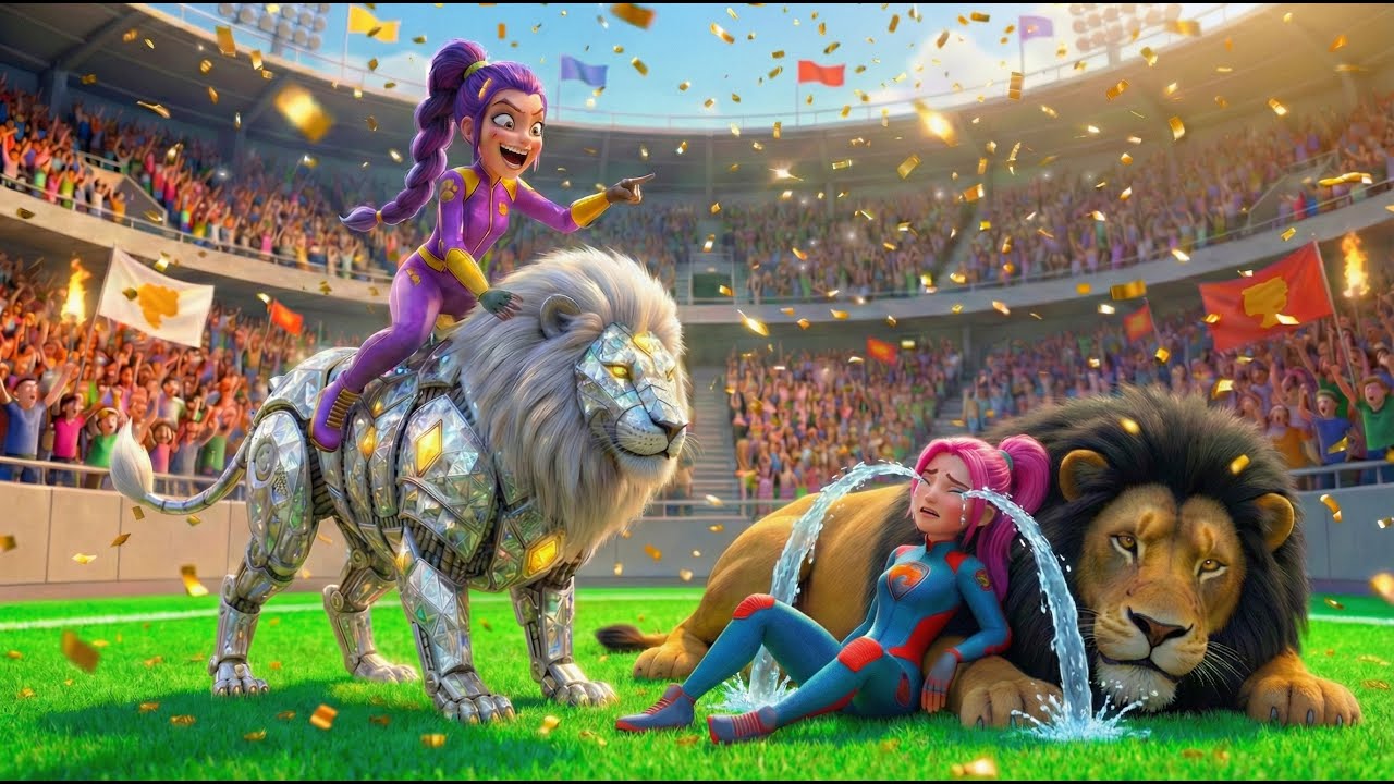 🔥RUMI gets Lion Racing Championship- KPOP Demon hunters 