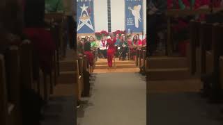 Ruby Lewis sings O Holy Night at BK Christmas concert December 16, 2019