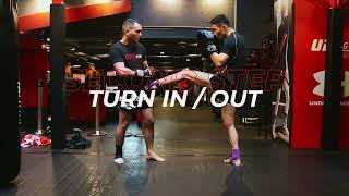 Muay Thai partner drills - Push Kicks @UFCGYMTAIWAN