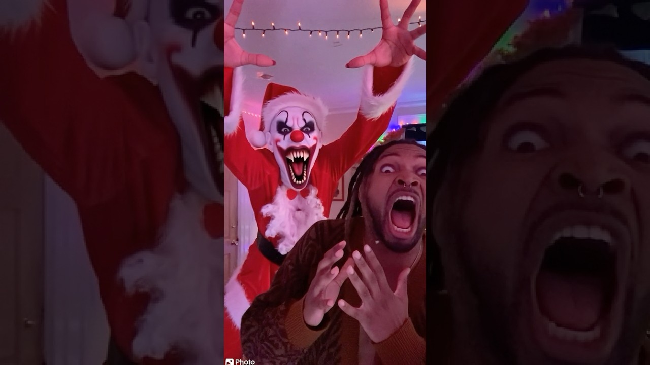 Подвергся нападению демонического клоуна