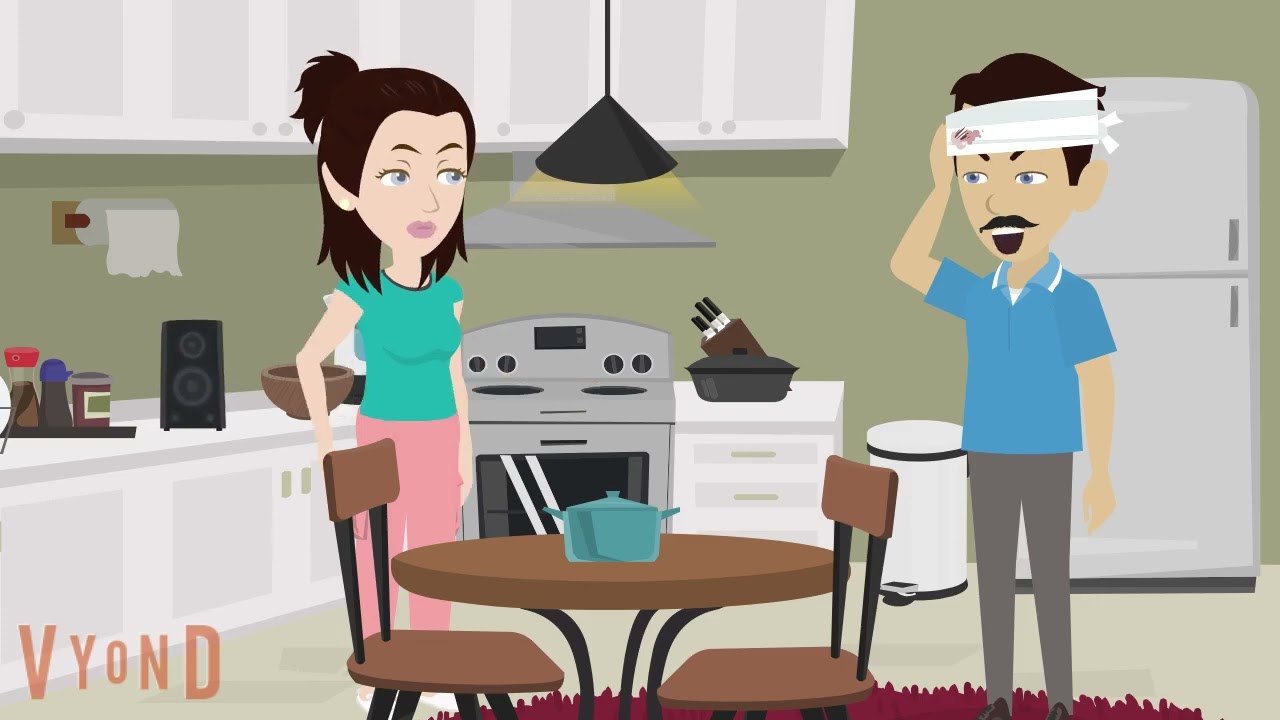 قصة كاملة..بيعامل مراته معاملة سيئة فردتله نفس المعاملة بطريقتها الخاصه وخدت حقها بدراعها👊 واللى حصل