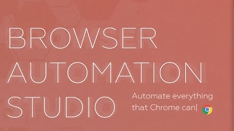 Browser Automation Studio for SEO