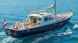 Classic Dutch Sturiër Motorsailer Yacht | Legendary Long Range Steel Cruiser