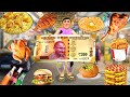 Living 24 hours with 200 rupees food chicken burger pizza fish challenge hindi kahani moral stories