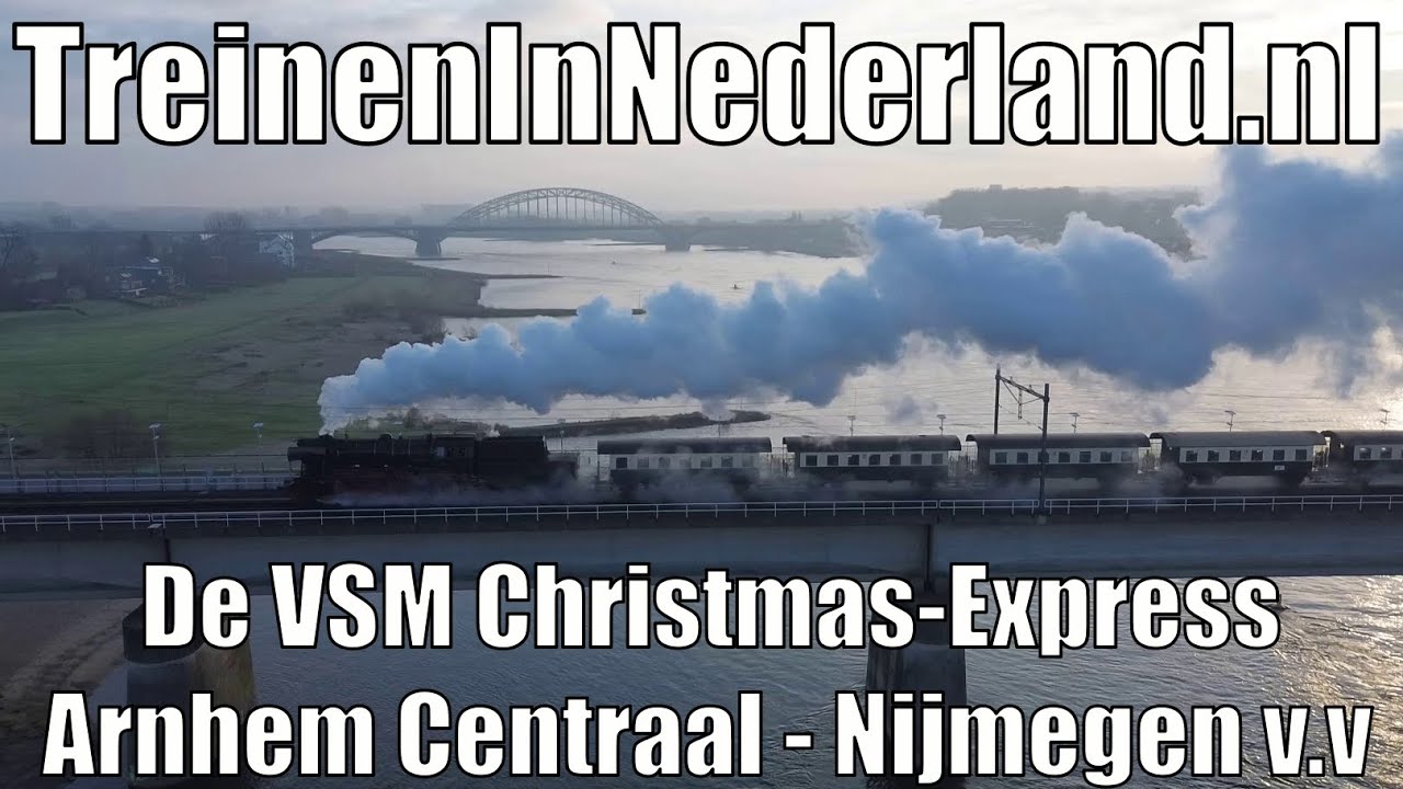 De Christmas-Express van de VSM tussen Arnhem en Nijmegen - Editie 2025