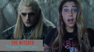 The witcher season 1 official teaser trailer reaction - sdcc