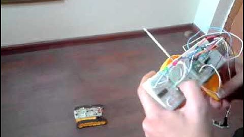 RF Controlled Car with Servo Motor using MSP430 Launchpad