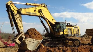 Komatsu PC1250SP7 Hogging Clay