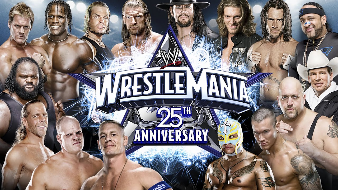 wrestlemania 25 poster