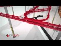 3d animation presenting our power  free overhead conveyor system