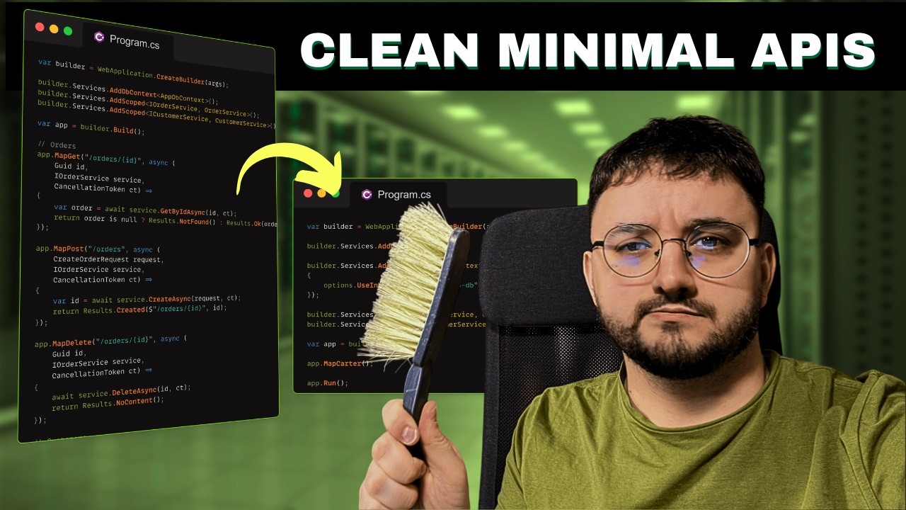 Clean Minimal APIs Without Controllers (Using Carter) - YouTube