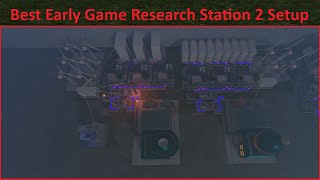 Best early game Research Station 2 Setup for RP in Industrialist / Roblox screenshot 2