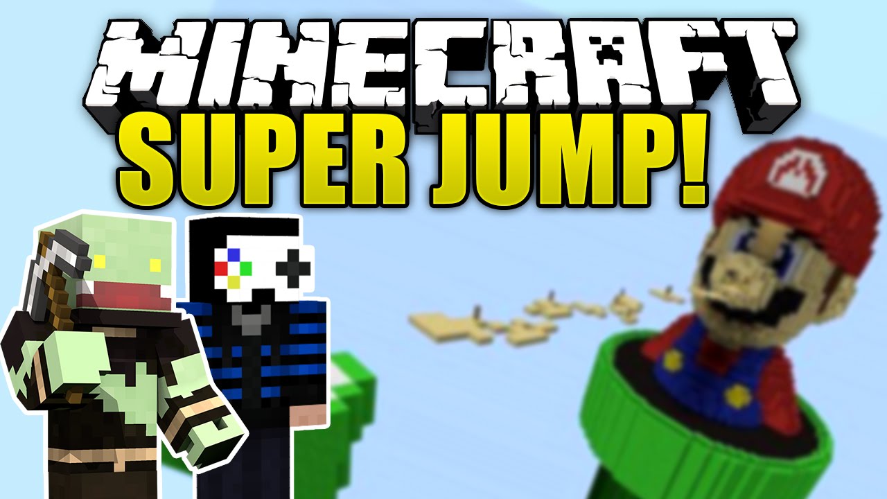 Minecraft SUPER JUMP mit GermanLetsPlay | ungespielt gommehd bedwars