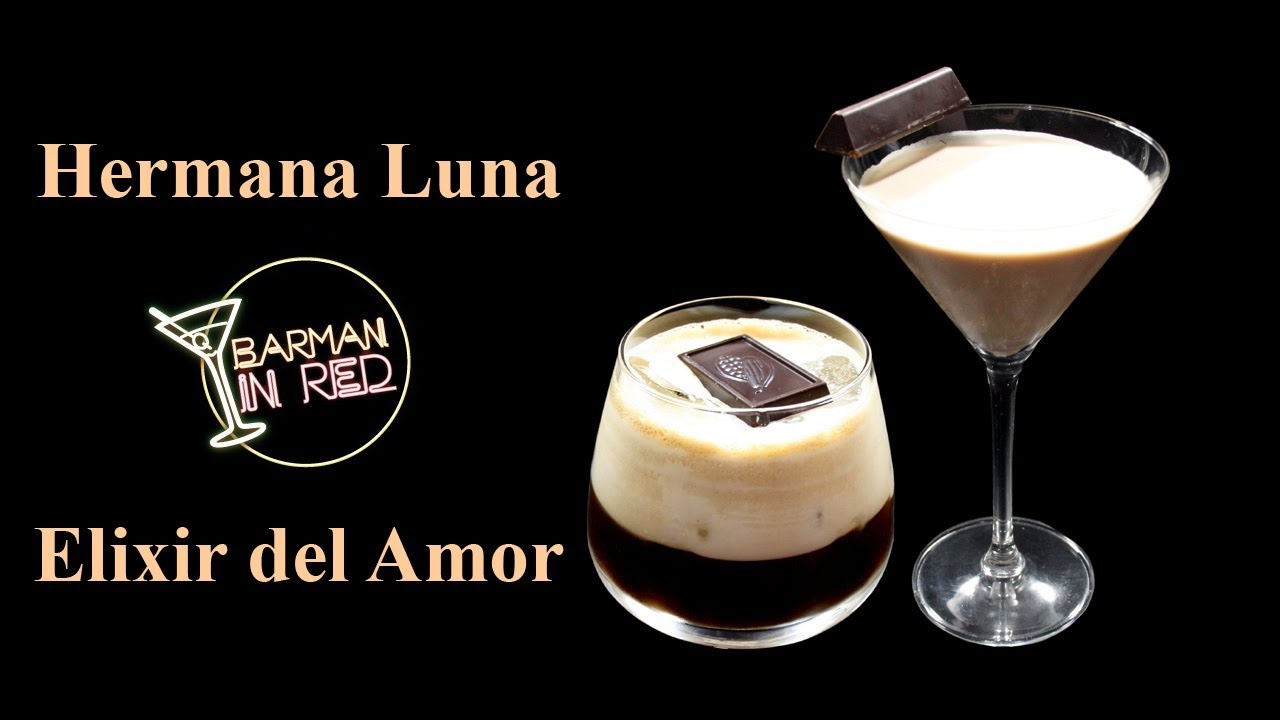 2 cócteles 🌜 Hermana Luna 💖 Elixir del Amor