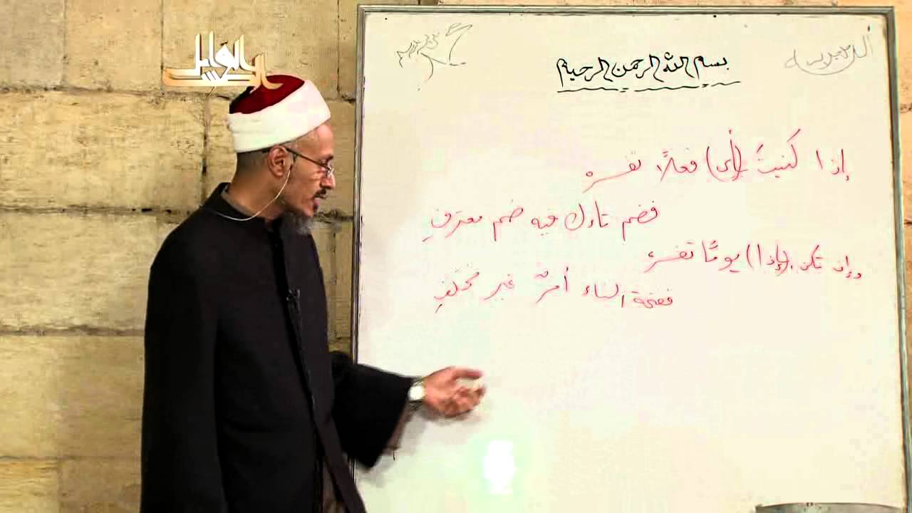 الدرس (39) من شرح مغني اللبيب لفضيلة الشيخ عماد عفت رحمه الله