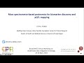 NNFC Workshop: Lili Niu, Mass-spectrometry-based Proteomics for biomarker discovery and pQTL mapping