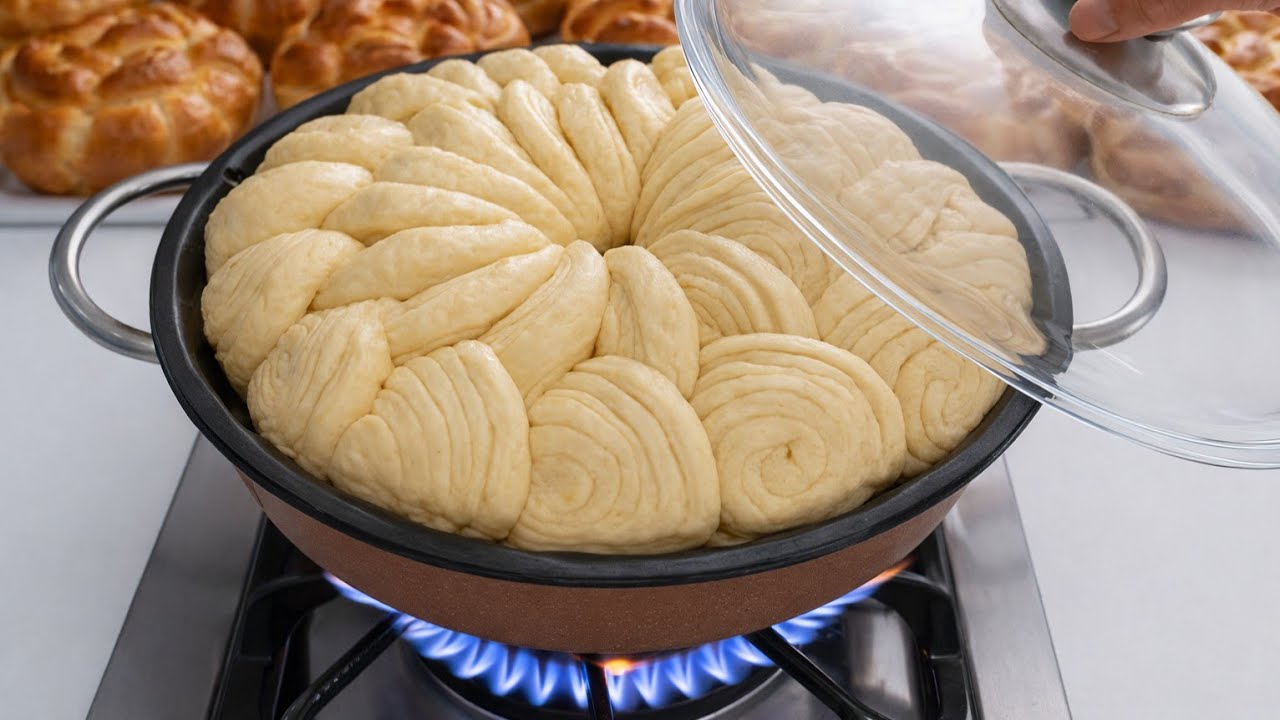 NASIL YAPILDIĞINA İNANAMAYACAKSINIZ❗️ BU EV YAPIMI EKMEK PASTADAN DAHA LEZZETLİ😱 YAĞLI EKMEK TARİFİ