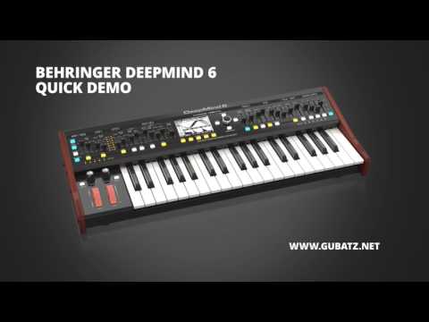 Behringer Deepmind 6 - Quick Demo