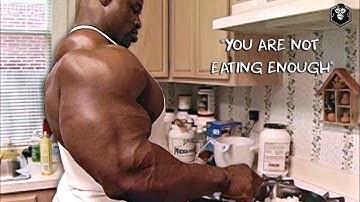 EAT LIKE A BEAST - YOU ARE NOT EATING ENOUGH FOR MAXIMUM GROWTH - BODYBUILDING FOOD MOTIVATION