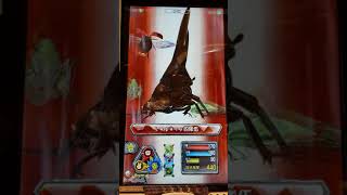 新甲蟲王者  悠利(紅眼赫克力士大兜蟲)+圓輪竹葉青(葉樇)+天道奈樹(七星瓢蟲)+風切綺利亞(蟈螽)