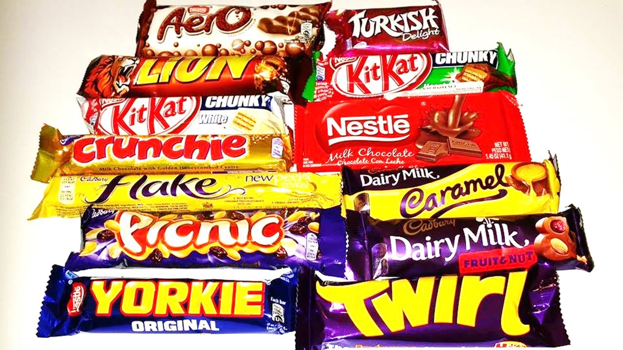 New! A lot of Candy Bars Countdown / Yummy - YouTube