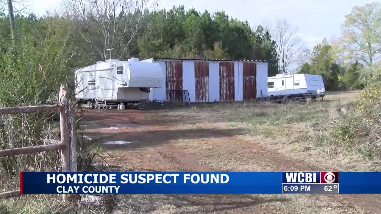 Clay County homicide suspect was found in Pickens County, Ala. - YouTube