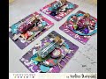 ATC - Scrapbooking Tutorial -  Challenge Inspiration by Heather Thompson - February 2019