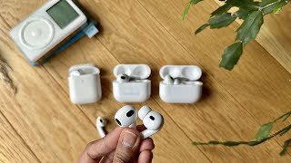 Let&#39;s COMPARE  Airpods Pro 2 Versus AirPods 2 &amp; AirPods 3
