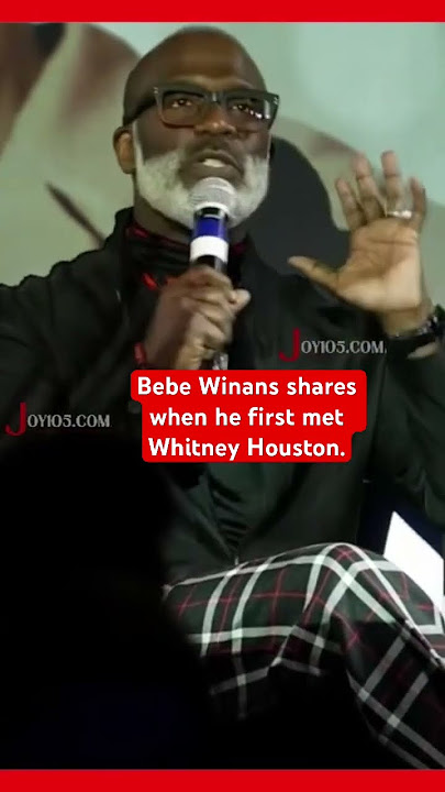 Bebe Winans shares when he met Whitney Houston. #religion #church #youtube
