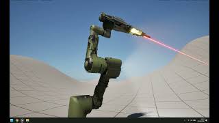 AI Robotic Arm Turret System - Unreal Engine 5 - Coming soon! -