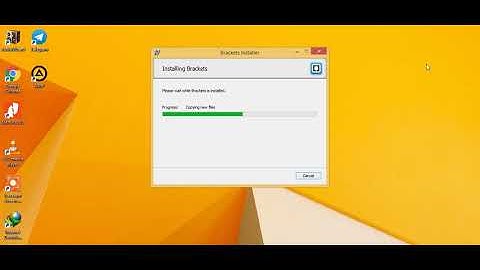 VIDEO INSTALASI BRACKET (BELAJAR CODING BERBASIS JAVASCRIPT) TUGAS 1