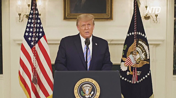 Вслед за беспорядками в Капитолии Дональд Трамп призвал людей к миру