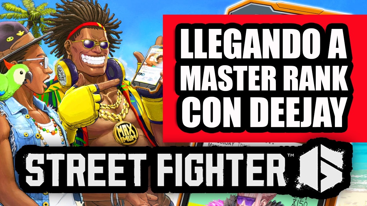 Llegando a Master Rank con Deejay - Street Fighter 6 #streetfighter6 #deejay  #sf6