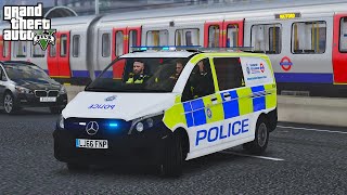 Major Incident at the London Underground Station (GTA 5 LSPDFR Mod)