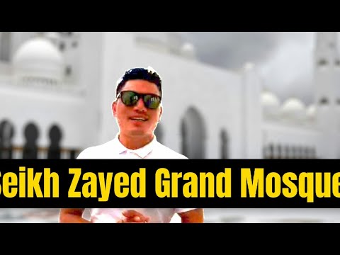 Visit Grand Mosque in Abhu Dhabi during Covid,2021