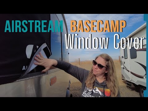 Airstream Basecamp - Window Cover Mod