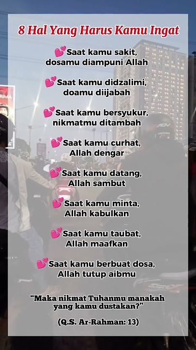 8 hall yang harus kamu ingat ❤️ #fyoupage #trending #motivasihidup