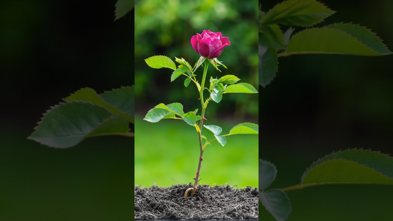 coba tebak, bunga mawar ini warna ungu atau merah muda hayo 😍 
