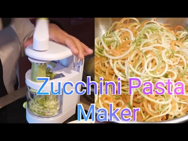 ZUCCHINI PASTA MAKER, CARROT PASTA