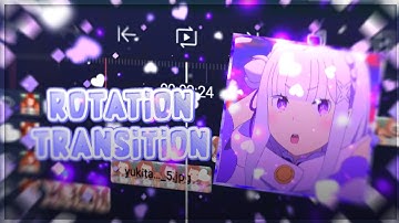 advanced smooth rotation transition || alight motion tutorial