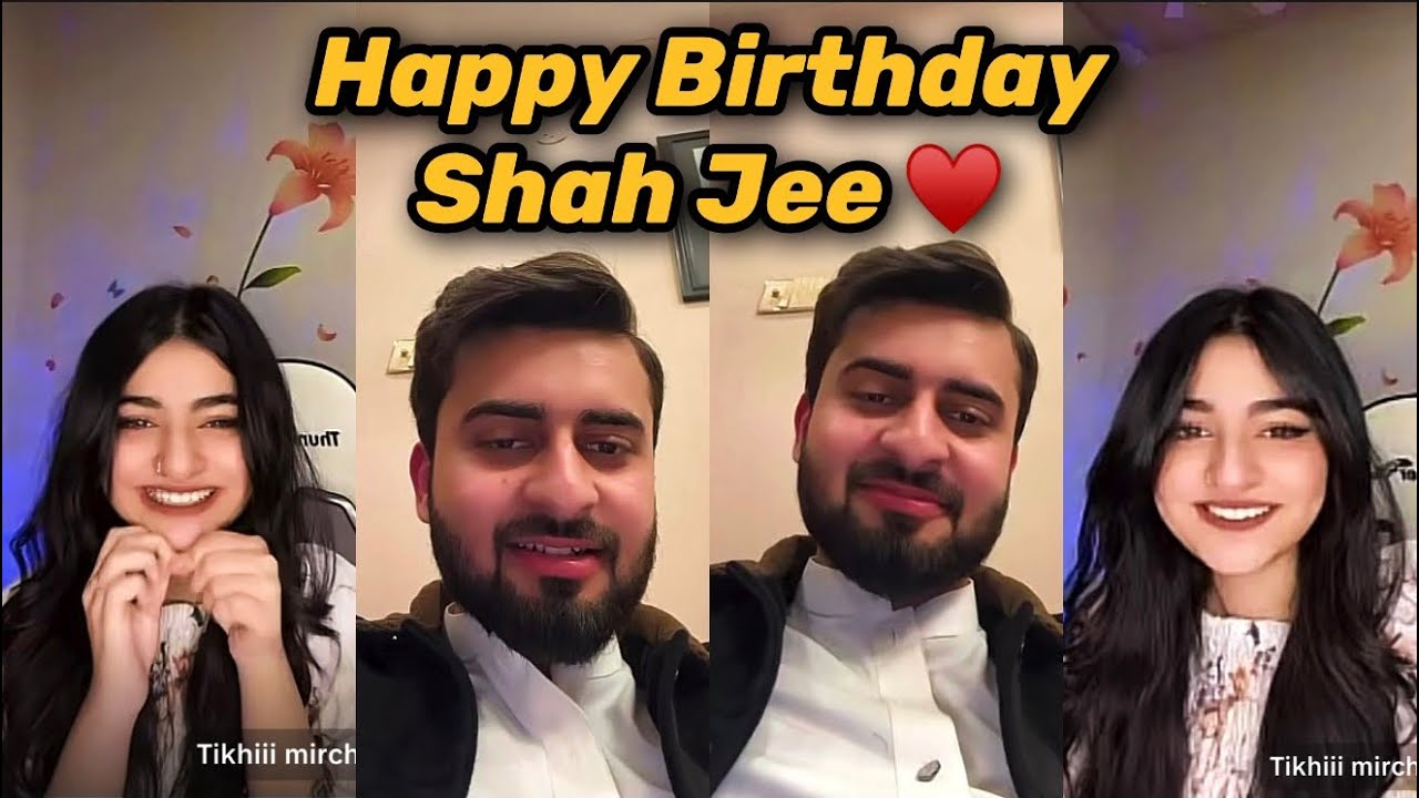 Haider Shah Live With Tikhiii Mirchi 🌶️ | Happy Birthday Haider Shah ❤️