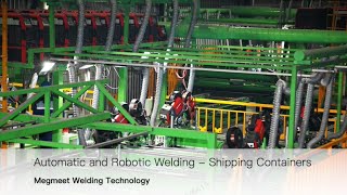 How to make shipping container welding more efficient and beautiful!