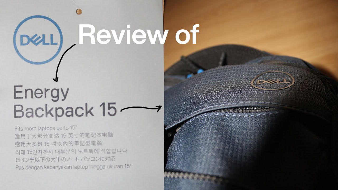 Review of Dell Energy Laptop Backpack 15 Bag in Urdu/Hindi YouTube