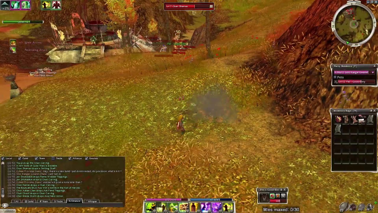 Solo Ranger in Melandru's Accord - Level 12+ Bandits & Charrs