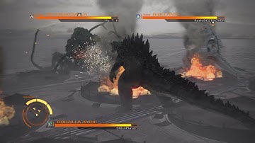 GODZILLA PS4 : Godzilla 2014 vs MechaGodzilla vs Biollante