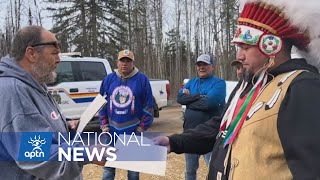 Why a First Nation in Alberta is protesting against Obsidian Energy | APTN News