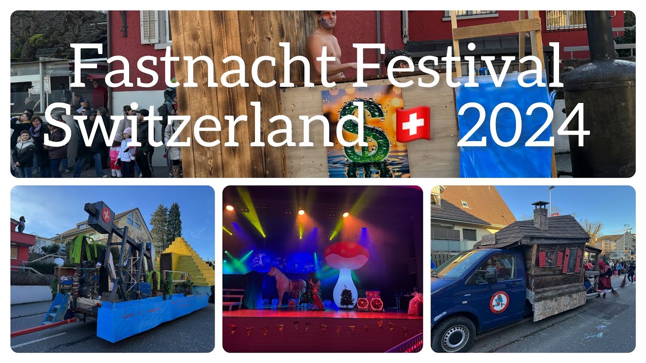 Fasnacht Festival 2024 Switzerland 🇨🇭 swiss carnival 🎡 - YouTube
