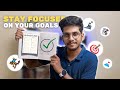 How to Stay on Track with your Life &amp; Goals ✨ | The Easy Way to Achieve Your Goals