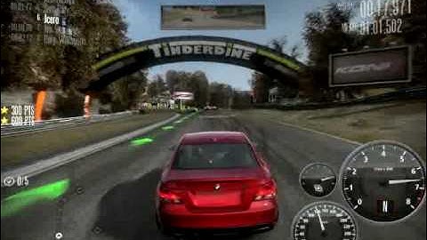 Need for Speed Shift  pc 9600gt gameplay